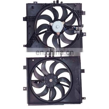 Radiator Cooling Fan Assembly For Nissan Versa Note TWO PLUG CVT TRANS 214813AB3A 67460068