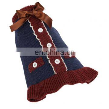 Good Quality Durability Fashion Warm Cute Dog Dress Clothing Pet Clothes