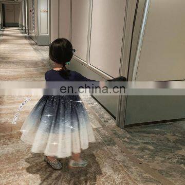 8257/Spring Girls Lace Princess Dresses 2020 Sweet Korea Fashion Cute Kids Boutique Clothing Girls Dress