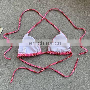 New Sexy Brazilian Snake Print Bikini Set Women Bandage Sling Thong Beach Bikini Mujer Two Piece Padded Swimsuit photo-4