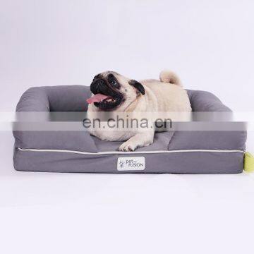 Manufacturer Wholesale Luxury Memory Foam Dog Sofa Bed photo-5