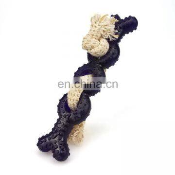 Interactive Rope Strung Through Bone Toy for Small Dogs Durable Play Toy Indoor and Outdoor Toy photo-4