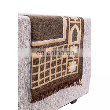 China New Products Printed Fold Living Room Mats Rugs Carpet Blanket Custom Foldable Raschel Floor Islamic Muslim Prayer Rug photo-6