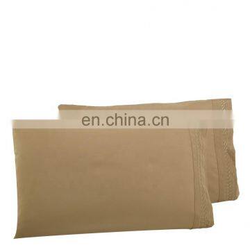 Solid Sheet Sets 100% Polyester Mattress Covers Light Coffee Flat Sheet Sets photo-3