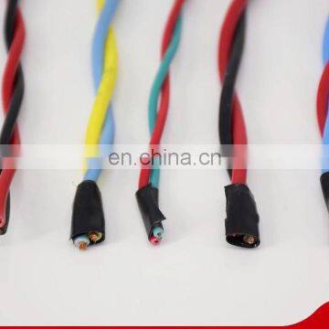 Flexible copper conductor twisted electrical wire with BS6500 EN50525 standard