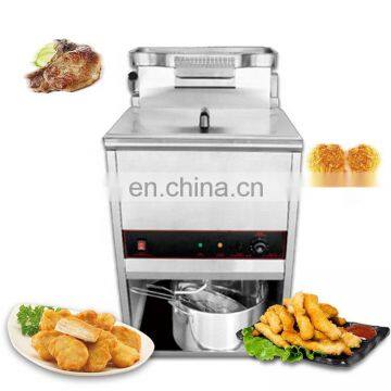 Stainless Steel Kitchen Equipment Desktop Electric Fryer photo-3