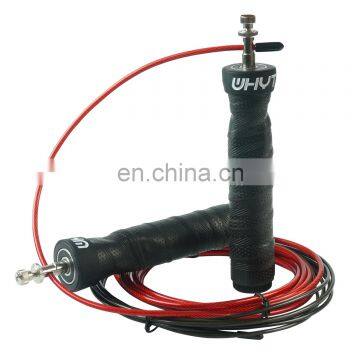 Fitness Training Weighted Speed Retractable Bearing Steel Wire Sweatband Handle High Quality Jump Rope photo-2