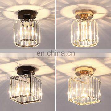 Modern Interior Ceiling Lights Fixtures Decorative Crystal Led Ceiling Suspended Light photo-6