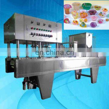 hot selling Automatic Jelly Cup Filling Sealing Machine