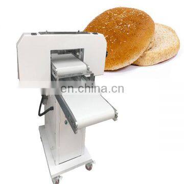 Commercial hotdog bread slicing sides smooth hamburg bread horizontal cutting machine