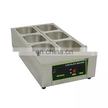 Commercial chocolate tempering machinery using in small shop/white chocolate melter machine/chocolate melting machine