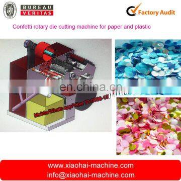 Paper Confetti Rotary Die Cutting Machine 60 M/min Production Capacity 200-500mm 80m/min 320mm 700mm 350mm Max. Workable Width