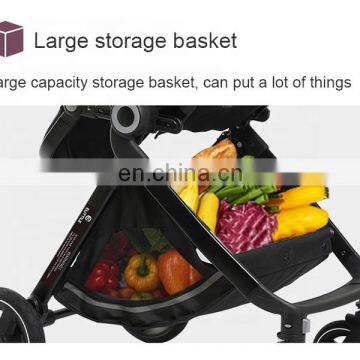Portable Foldable Pram 3 In 1 High View Baby Pram Carrier