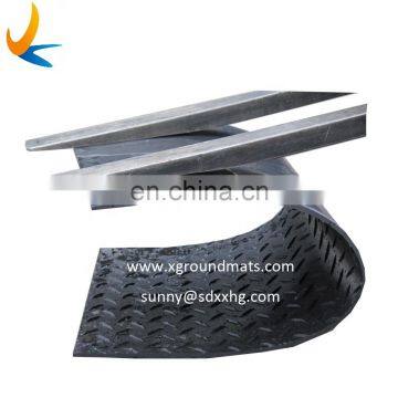 Материалы для защиты земли: пластиковые блоки PE для дорожных панелей, дорожные коврики для строительных и мероприятийных площадок photo-3