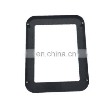 Black Color Injection Plastic Frame Molded Parts photo-2