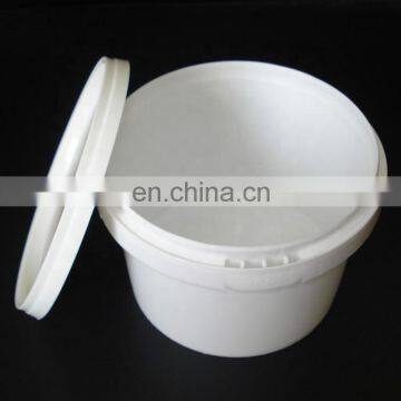 Customized Color 500ml Food Grade Round Plastic Bucket With Lid and Handle for Salad photo-2