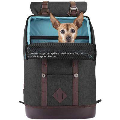 Waterproof bottom traveling hiking camping use airline pet cat carrier backpack