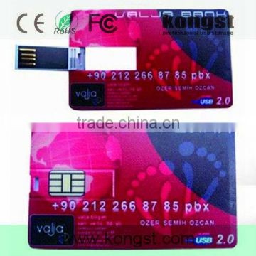 4GB/8GB Credit Card Usb Flash Drive With Logo