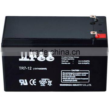 Manufacture rechargeable AGM Ups Battery 12v 7ah 7.5ah 9ah 10ah etc