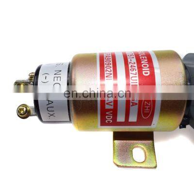1751-2467UIBIS5A, SA-3933-24, SA-3766T-24 24V Stop Solenoid For Cummins 3864274 photo-4