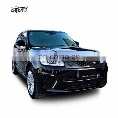 Perfect fitment and beautiful body kit for Land Rover Range Rover sport in SV.R style 2014-2016 front bumper rear bumper fender