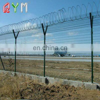 High Quality Barbed Wire Airport Fence Prison Security Fence