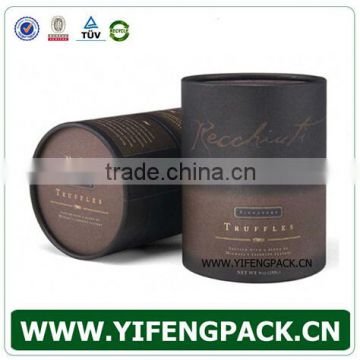 Custom cylinder paper cardboard packaging box