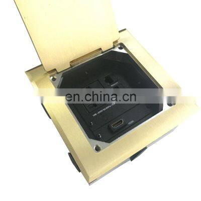 Recessed Rj45 Stage Under Floor Box Socket photo-4