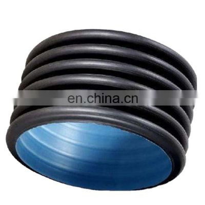 china dwc hdpe corrugated pipe with diainage pipe