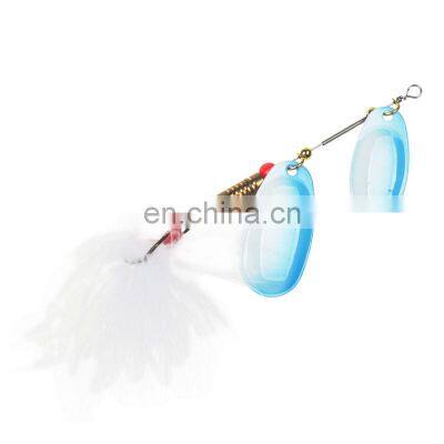 10cm/17g Feather Rotating Sequin Road Sub Sequin False Bait photo-5