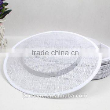 Cheap Elegant Hat 31cm Sinamay Fascinator Base High Quality