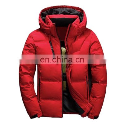 The factory is exclusively for Christmas new down jackets Korean style short slim and thick men custom warm down jackets