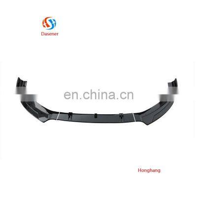 Honghang Factory supply Car Parts Front Chin Lips, PP Anterior lip Font Bumper Lip Spoiler For Audi A3 S3 2013-2016