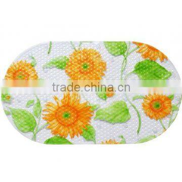 Plastic transparent floor mat pvc rug mat