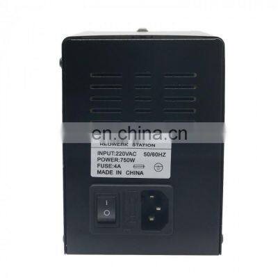 220V SONER-8786D 2 In 1 Dual Display SMD Hot Air Rework Soldering Station photo-4