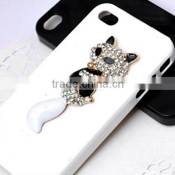 Mobile phone case Fox(AL-077) accessories DIY decoration