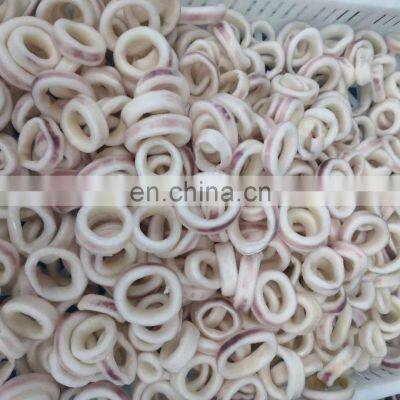 Good Quality Frozen Precooked Skin on Squid Ring photo-3