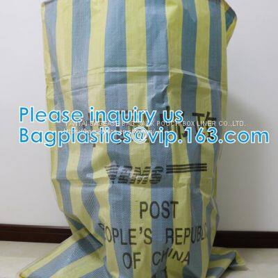 EMS Mailing Bag, Mail Packing Bag, PP Woven Bag/PP Bag 50kg For Rice, Sugar, Corn, Food,Hot Sale pp Woven 50kg Fertilizer Bags for Grain Storage,bagease photo-4