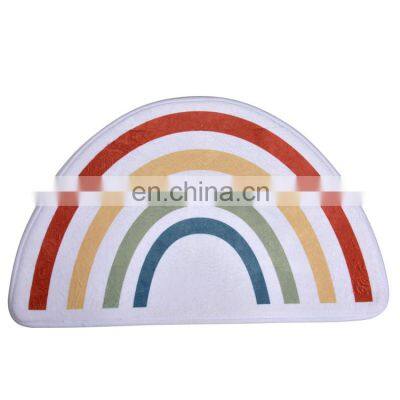 Good quality promotional memory embossing bathroom anti slip baby bathmat