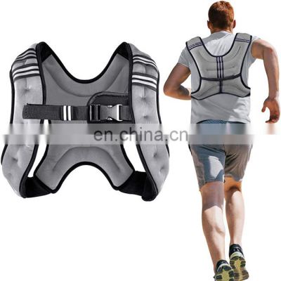 Weighted Vest For  4 6 8 12 16 Lbs Weights Included, Body Weight Vests Adjustable for Training Workout, Jogging, Walking