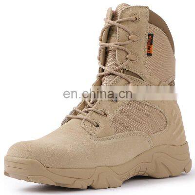 Men Black Desert Boots Botas Militares De Cuero Brown Tactical Army Combat Military Boot