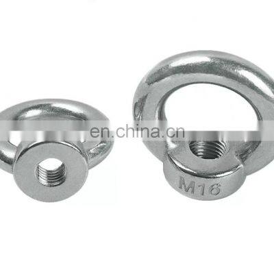 JRSGS Customized High Quality Stainless Steel Various Widely Used Din 582 Eye Nut Metallic Carbon Steel Lifting Ring Nut photo-3