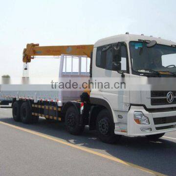 Dongfeng 8x4 wagon mounted crane 16tons