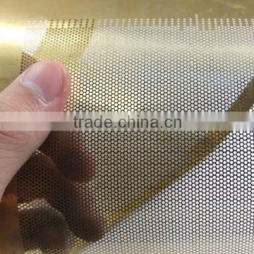 Yellow Copper electrode foil for battery