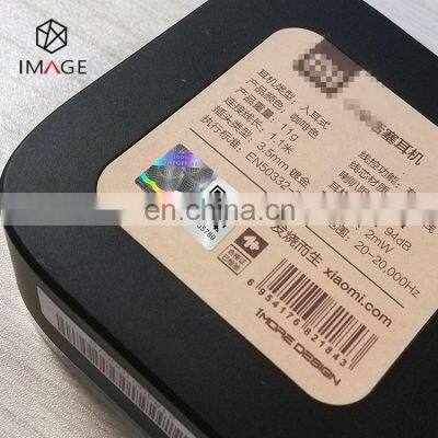 New Arrival PET Material Trackable Hologram Serial Number QR Code Labels photo-5