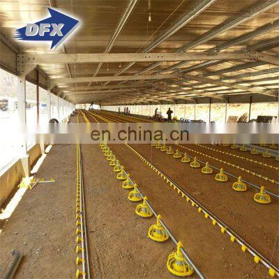 Prefab Commercial Cheap Steel Frame Structure Chicken Poultry Farm House For 10000 Chickens photo-5