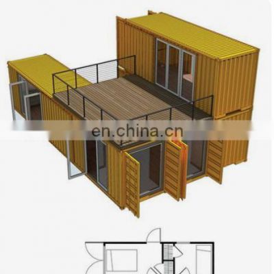 China Prefab modular homes house 19ft x 20ft portable house foldable container home foldable expandable