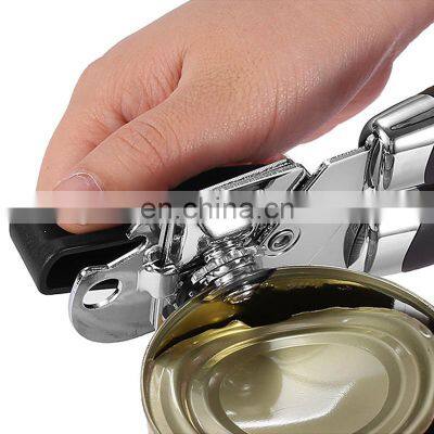 Best Selling Smooth Edge Comfort Grip Heavy Duty Metal Multifunction Handheld Manual Can Opener photo-2