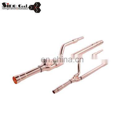 Daikin Gree Disperse Pipe Copper Reducer Fitting Air Conditioning Parts Copper Reducing Tee photo-4