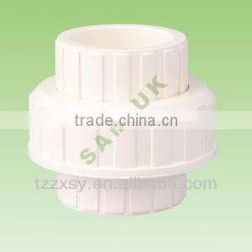 PLASTIC PVC PIPE FITTTING SCH 40 UNION FOR WATER SUPPLY